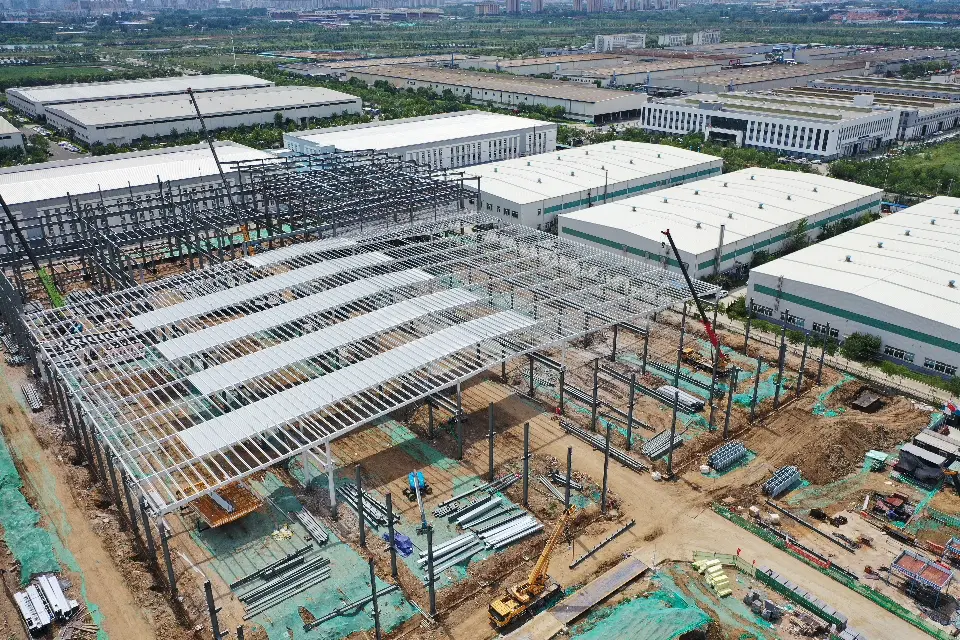 industrial steel structure case