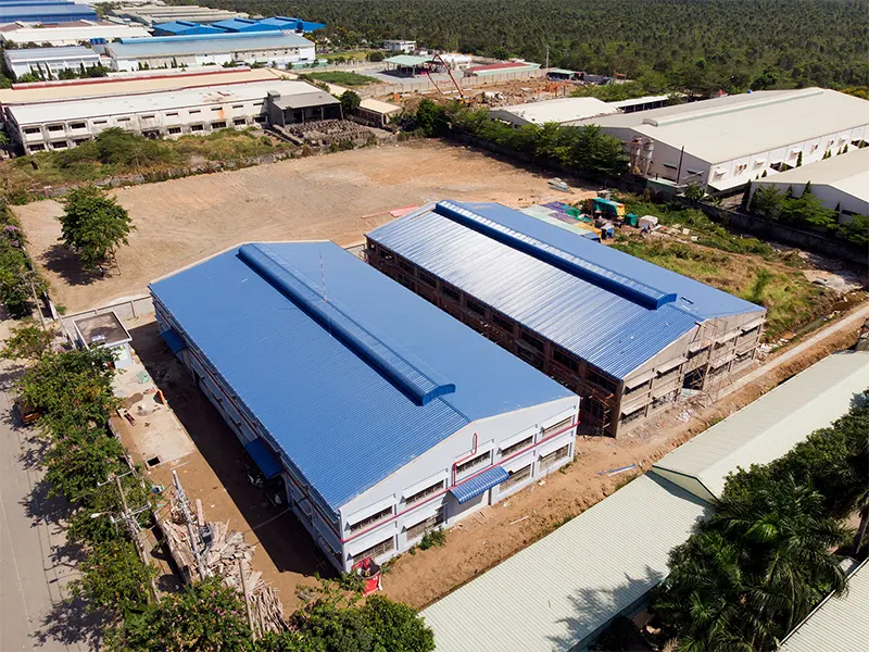 prefabricated warehouse steel structure building (1)